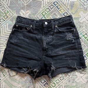 BDG Girlfriend High Rise Denim Shorts
